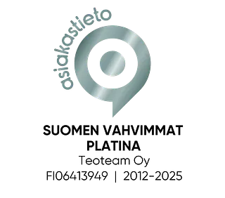 Suomen vahvimmat platina Teoteam Oy / Y-Laite